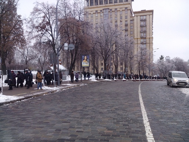 Мітинг у Києві: фото третього дня протестів